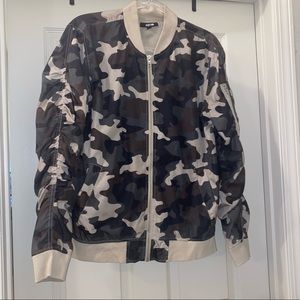 Camo Bomber Jacket